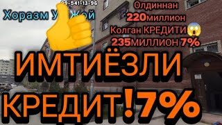 Урганч Шахри Даритал УрДУ ёнида 3 Хонали кв 220Миллион су'м+КРЕДИТ 235миллион 📞тел:99-541-13-96