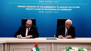 Masdar agrees to develop 1st foreign investment-based utility-scale solar project in Azerbaijan