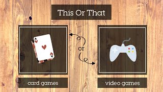 This or That? Random Questions #1 - Brain Break - Instant Activity - PE Warmup - Home Workout