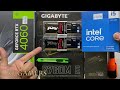 Intel core i5 14400f gigabyte b760m e msi spatium m460 zotac rtx4060 gaming pc build