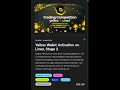 Yellow wallet trading campaign earn 100 linea lxp