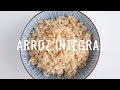 Cómo se cocina arroz integral