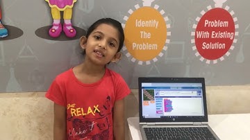 Hritika Gandhi Codes & Explains Harvesting Crops with Loop in Coding Course From RoboFunLab PBR