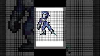 Glacius- Killer Instinct en Pixel Art #ideas #viralvideo #tutorial #dibujo