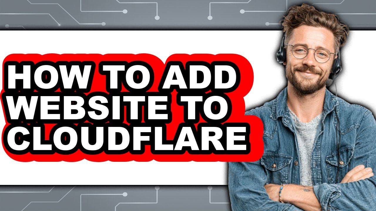 How to Add Website to Cloudflare (easy Method) - YouTube