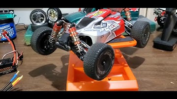 Wltoys 144001 3s test run. I BROKE IT!