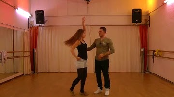 Zouk Germany. Beginners 2. 28.01.15. Prison and dancing at the party without space.