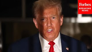 Trump Complains Again About Freezing Courtroom, Rips Biden For Campaigning While He's Stuck In Court