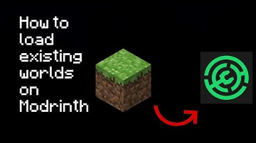 How to load existing/old worlds on Modrinth
