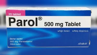 PAROL nedir? PAROL ne işe yarar ? 500 mg PAROL film tablet kullanımı. Resimi