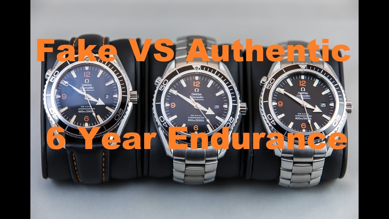 FAKE VS REAL Omega 6 YRS Later - YouTube