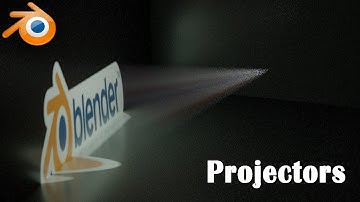 Quick Blender Tutorial - How to make Projector in Blender - 204