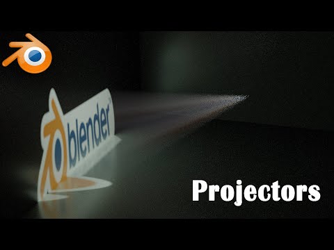 Quick Blender Tutorial - How to make Projector in Blender - 204