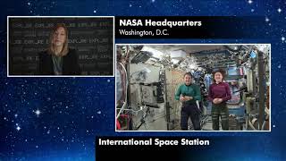 Expedition 60 InFlight NPR Inteviews with Christina Koch and Jessica Meir - September 30, 2019