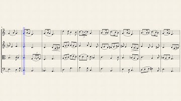 "Silent Night" (A Variation for Strings) for String Quartet