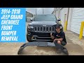 2014-2018 Jeep Grand Cherokee bumper replacement, Part 1 | ReveMoto