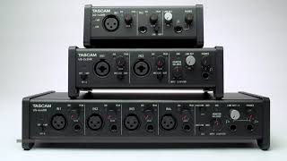 Tascam introduces its new US-HR lineup of high-resolution desktop audio interfaces