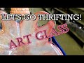 Thrifting for Art Glass! | eBay Reselling | Vintage Glassware