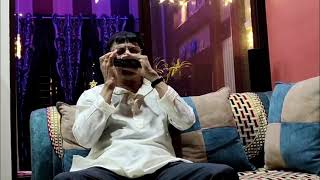 Chingari Koi Bhadkemy Casual Home Recording On Harmonica  Asim Banerjee