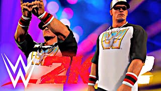 WWE2K22 John Cena Word Life 2003-2004 Attire Download &amp; Play as Thuganomics Retro John Cena WWE 2K22
