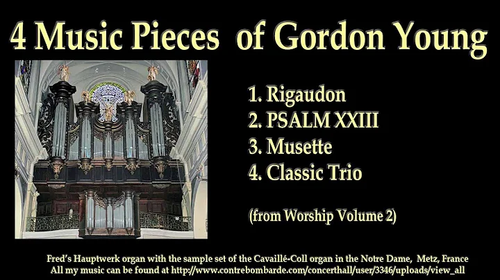 4 Music pieces of Gordon Young