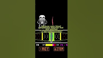 why does sans bleed