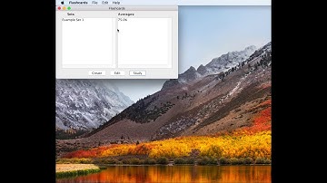 Flashcards Java Program