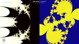 **z = exp(c / z²)** | The Hidden Beauty of Complex Dynamics  | 150 Julia Sets in 4K