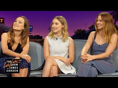 Superhero Talk w/ Melissa Benoist, Olivia Wilde &amp; Saoirse Ronan