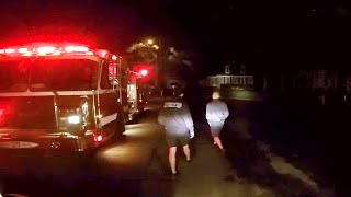 Engine 1 Responding to a Medical Call (Cardiac) [GoPro HD]