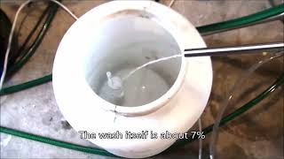 12kw double columned continuous alcohol still (Very old video)