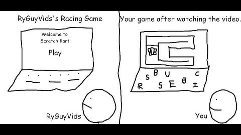 How to make a Scratch Racing Game. (Part 1)