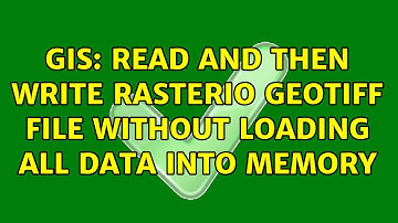 GIS: Read and then write rasterio GeoTIFF file without loading all data into memory
