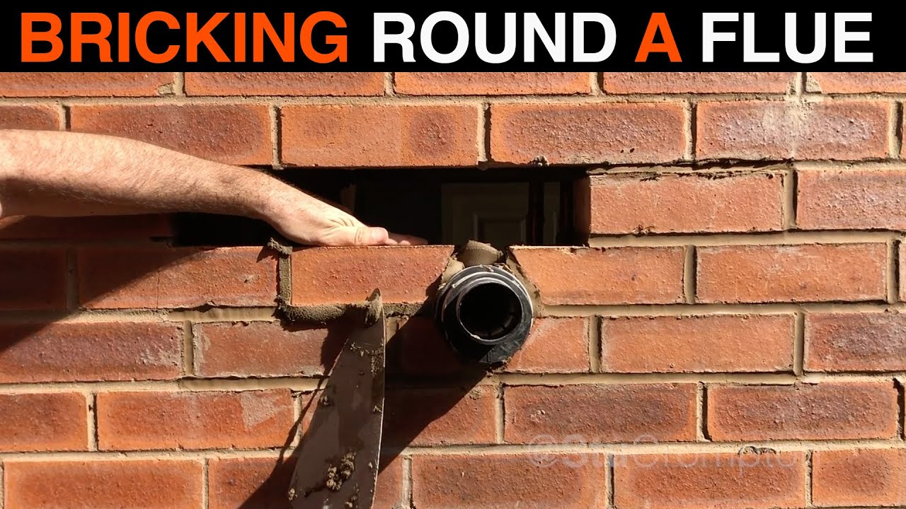 Bricking Round A Flue - Not An Easy Job