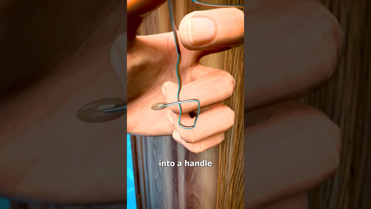 How To Unlock A Door With Hairpin 
