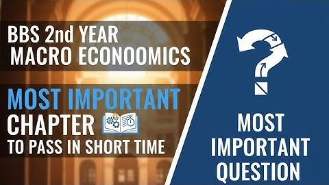 BBS 2nd Year Macro Economics Most Important  Chapter to Pass in Short Time@1NepalTopper 