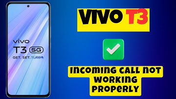 Incoming call not showing problem Vivo T3 || Incoming call not working properly