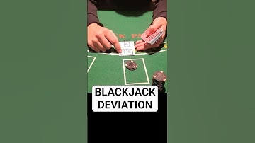 Know Your DEVIATIONS! ♠️ #blackjack  #cardcounting