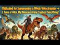 Ridiculed for Summoning a Weak Velociraptor → I Tame a T-Rex, My Dinosaur Army Crushes Everything!