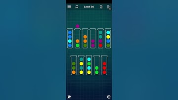 Ball Sort Puzzle Level 36