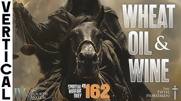 Revelation 6: Wheat, Oil and Wine  Judgment, economic crash and the covering you