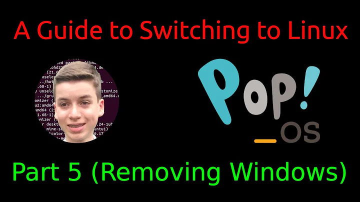 Ta bort Windows och byt till Linux Pop! OS