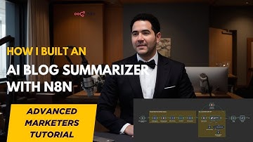 How I Built an AI Blog Summarizer with n8n, GPT-4o & Web Scraping (Advanced Marketers Tutorial)
