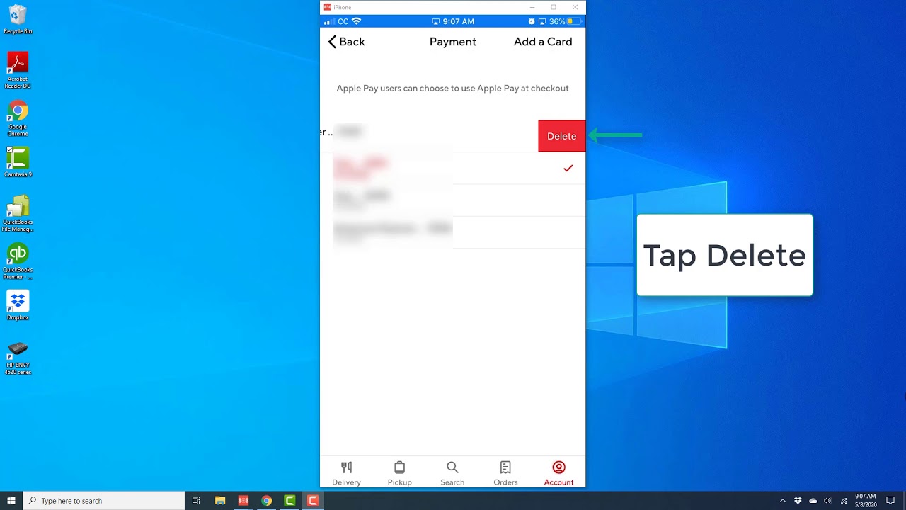 How Do I Remove Payment Method From Doordash How to