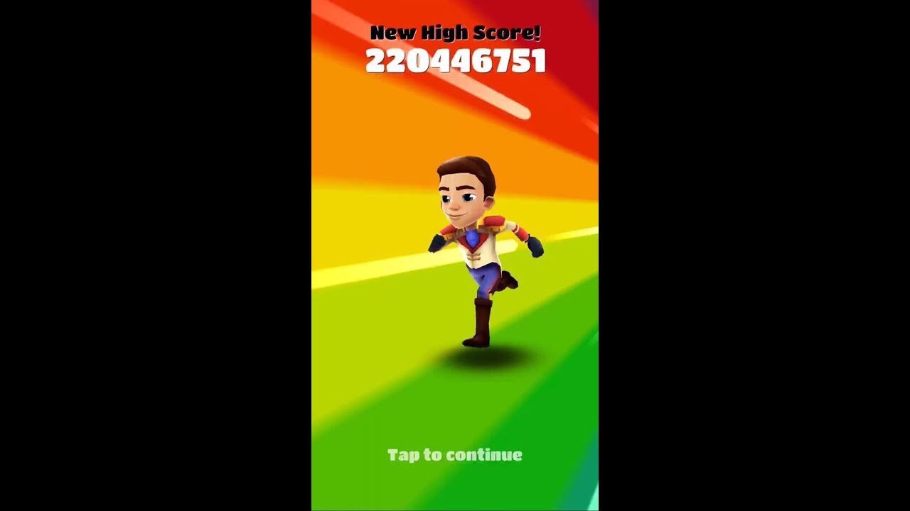 Subway Surfers Final World Record over 2 billion points 2147483647