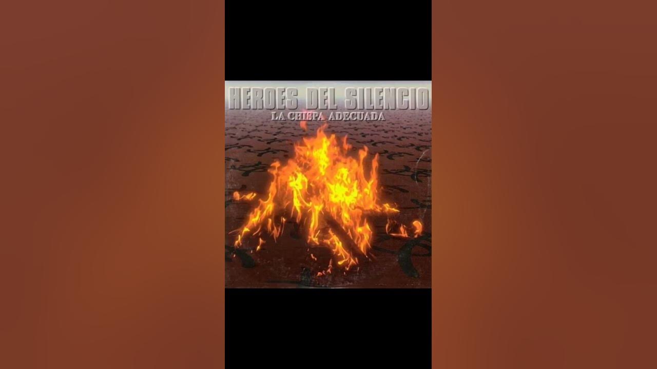 Héroes del Silencio la chispa adecuada🤘👊