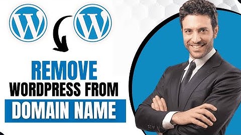 How To Remove Wordpress From Domain Name (Best Method)
