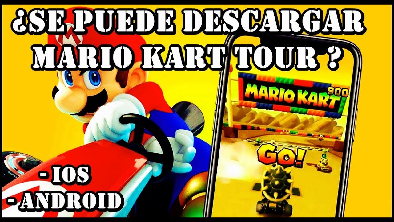 📲 como DESCARGAR mario kart TOUR en ANDROID (iOS) *2022* 