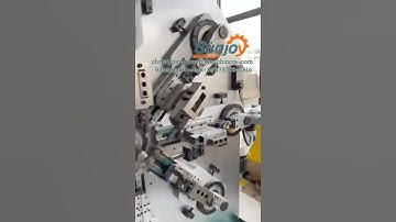 sjoy®  Sunjoy Machinery 8.0mm 14 axis Camless Wire Rotary CNC Spring forming machine  SJFJ 1280R335.