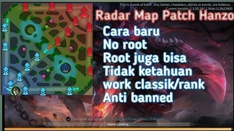 Script Radar Map Patch Hanzo-mobile legend bang bang